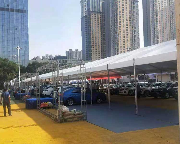 晉安利篷房：篷房為何能有效解決企業(yè)的倉儲問題？